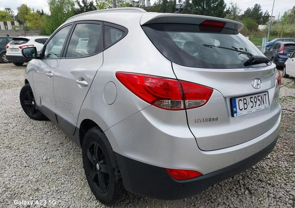 Hyundai ix35 cena 47400 przebieg: 168000, rok produkcji 2014 z Węgorzewo małe 67